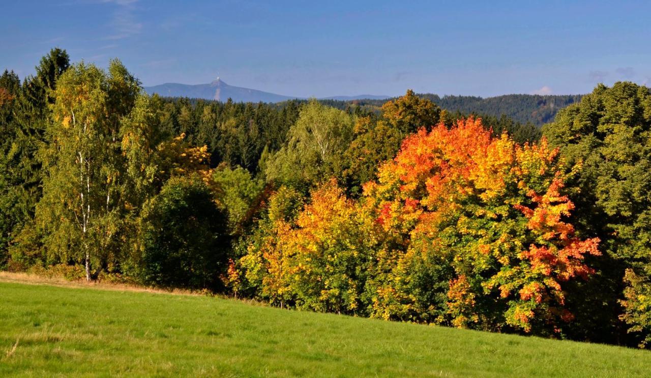 Horska Chata Hubert Bedřichov Exteriér fotografie